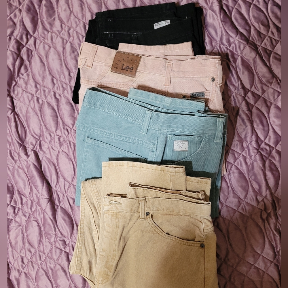 4 pack color jeans